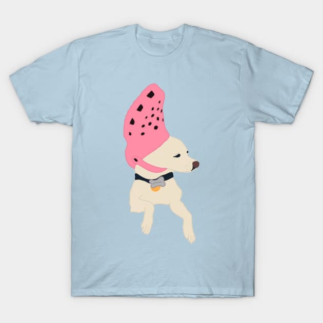 croc dog T-Shirt by smileyfriend